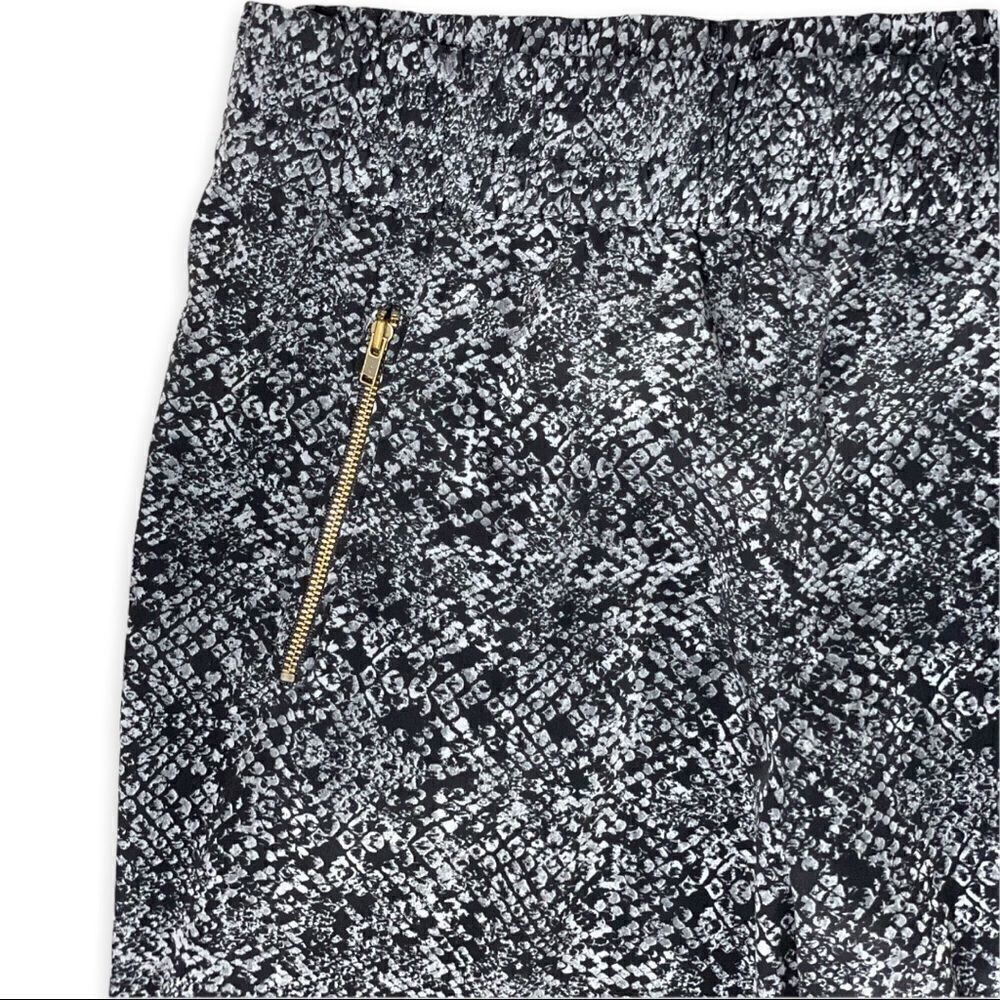 Massimo Snake Print Zip Pocket Flowy Pants - Picture 3 of 6